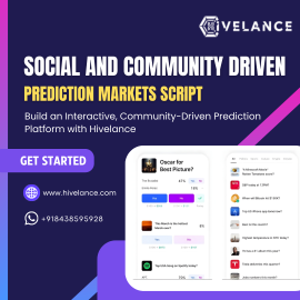 Social and Community Driven Prediction Market Script