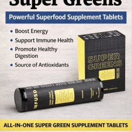 All-in-One Super Green Supplement Tablets