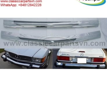 Mercedes Benz R107 C107 W107 SL/SLC US style Bumpers