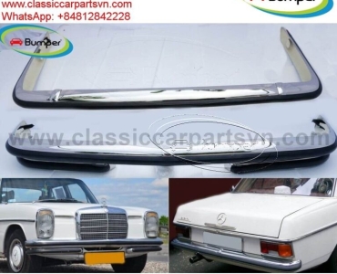 Mercedes W114 W115 coupe bumper with front upper