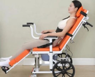 Adjustable Nursing Support Reclining Patient Transfer Chair