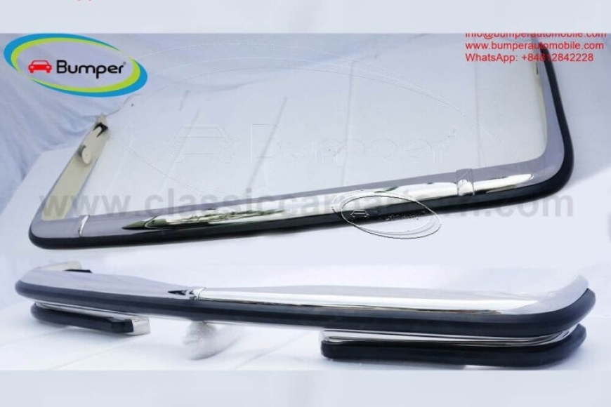 Mercedes W114 W115 coupe bumpers full set 5