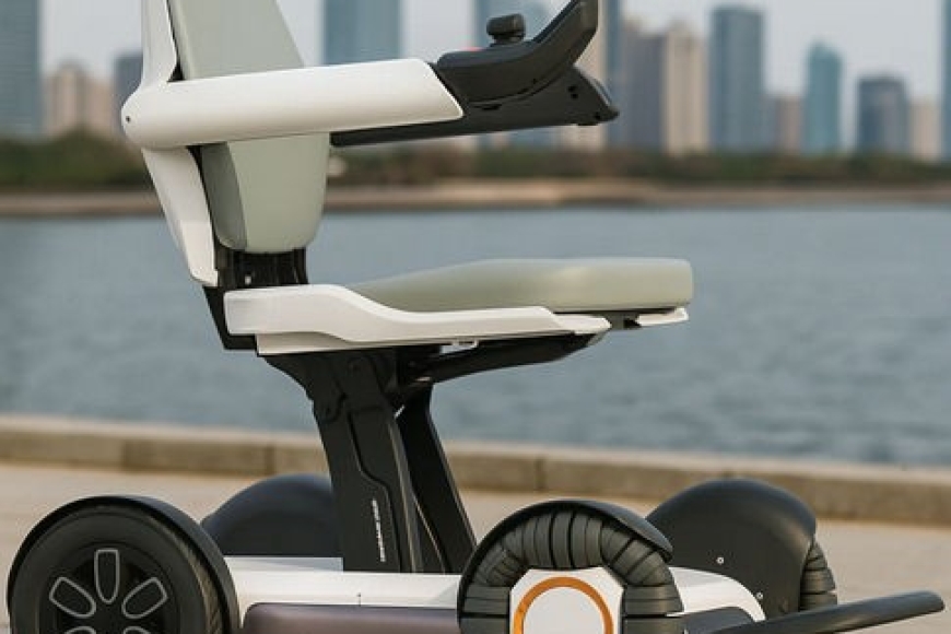 Modern Foldable Electric Mobile Scooter Wheelchair