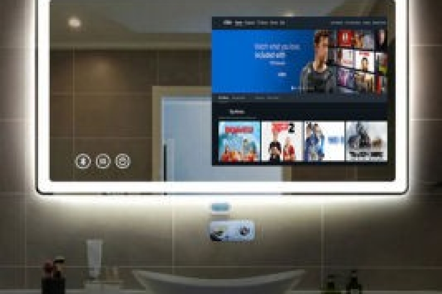 Touch Screen LED Smart Waterproof Magic Mirror