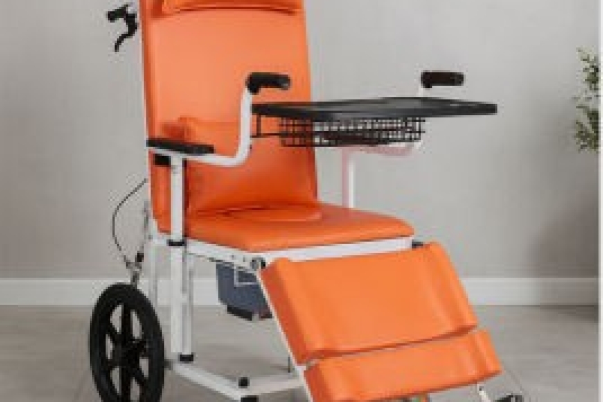 Adjustable Nursing Support Reclining Patient Transfer Chair2