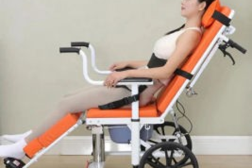 Adjustable Nursing Support Reclining Patient Transfer Chair3S