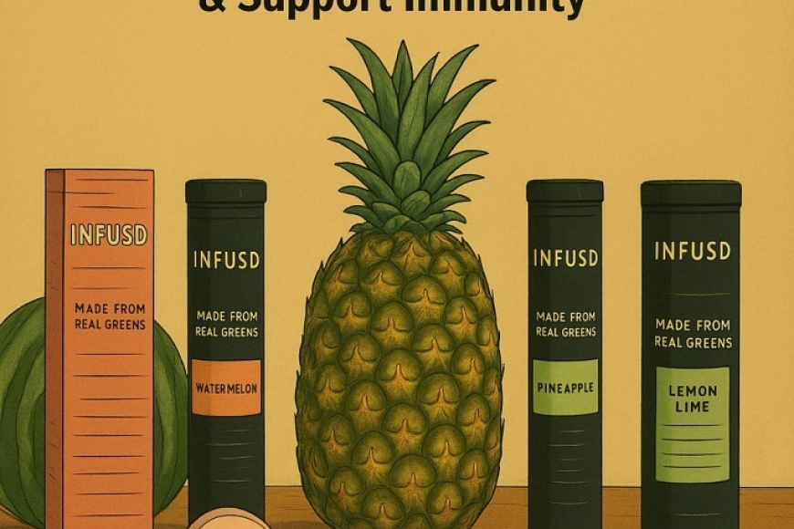 Infud Super Greens Tablets – Boost Energy, Detox Naturally & Support Immunity