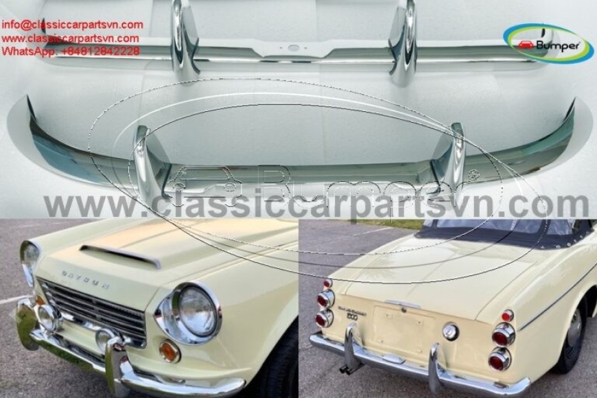 Datsun Roadster Fairlady bumpers with over rider 1 - Copy